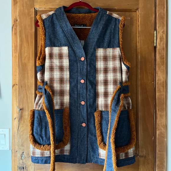 Pastiche Denim Mini Dress/Vest - Picture 5 of 5